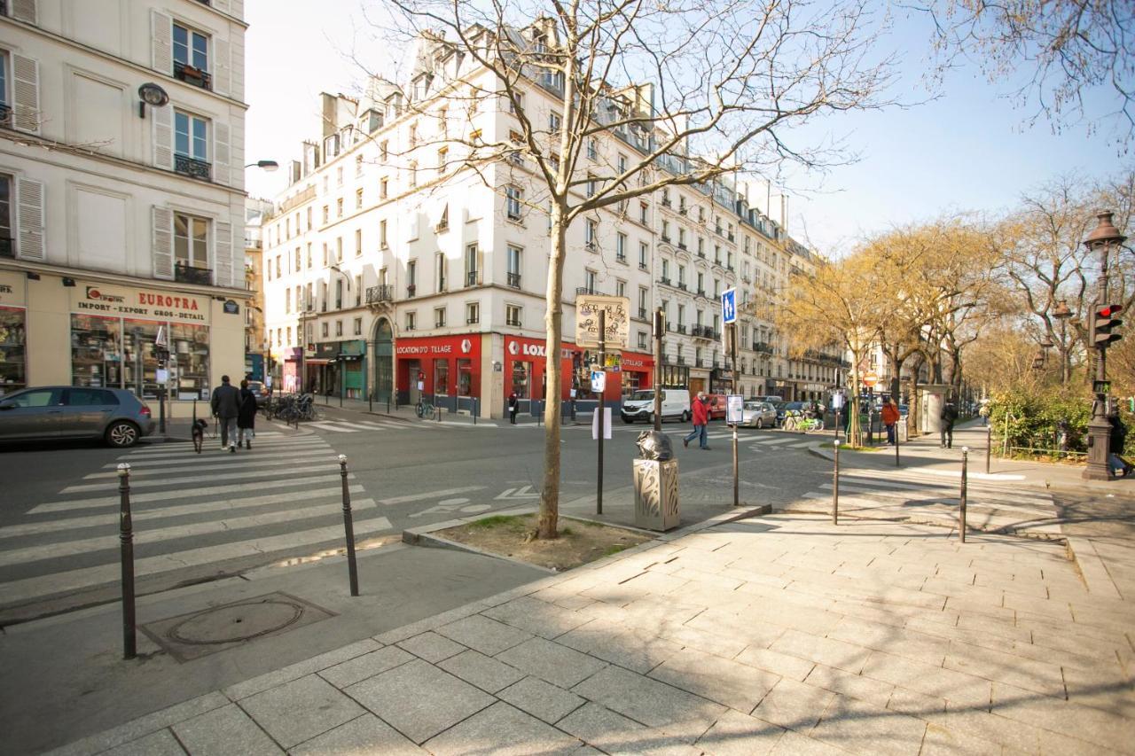 TIMBAUD - CANAL St MARTIN Paris Eksteriør billede